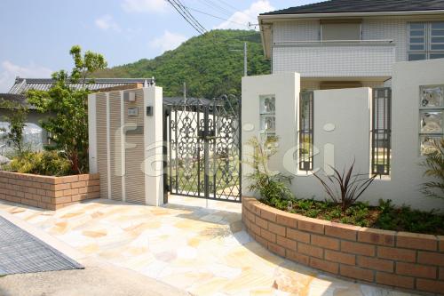 ガラスブロック 塗り壁 シンプル ガラスブロック 塗り壁 シンプル