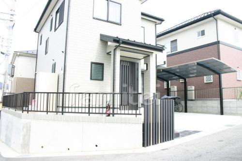 高台に建つ家 施工例 高台に建つ家 施工例