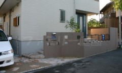 新築オープン外構