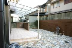 ベランダ竿掛け 新日軽 ファインテラス屋根1F