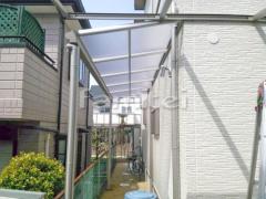 自転車バイク屋根 YKKAP ヴェクターテラス屋根(ベクター) 1階用 F型フラット屋根
