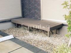 人工木材ウッドデッキ LIXILリクシル 樹ら楽ステージ(きらら) 樹脂 TOEXトエックス