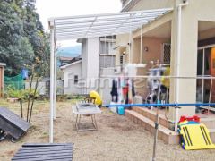 雨除け屋根 LIXILスピーネ1階