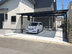 カーポート 花壇 植栽