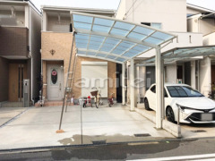 カーポート YKKレイナポート縦1.5台