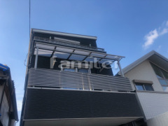 ベランダ屋根 LIXILスピーネ2階
