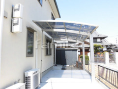 駐車場ガレージ床 土間コンクリート 着脱式サポート柱