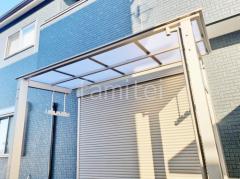 1階テラス屋根 (雨除け) LIXIL 独立式フーゴFテラス フラット屋根 独立式 スタンダード