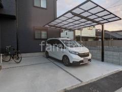 カーポート１台 （単棟） LIXIL ネスカＦ フラット屋根