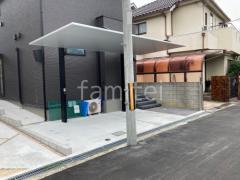新築シンプル オープン外構