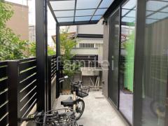 新築シンプル オープン外構
