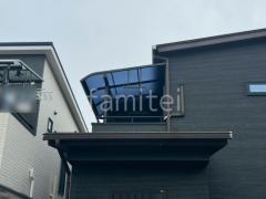 2階ベランダ屋根 YKKAP ソラリアR