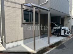 1階テラス屋根 (雨除け) LIXIL スピーネR アール屋根 スタンダード 壁付